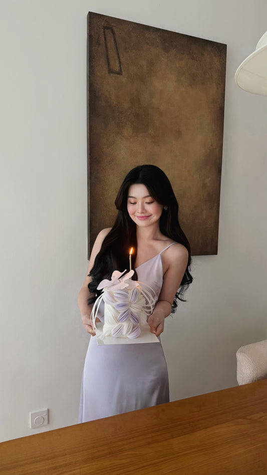 ELEGANT SATIN MAXI DRESS
