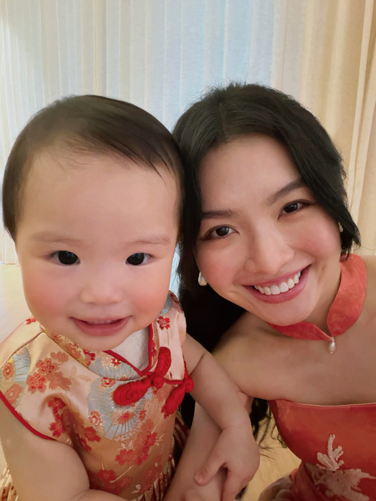 REGAL RED BABY CHEONGSAM 雍容华贵 BCSC002