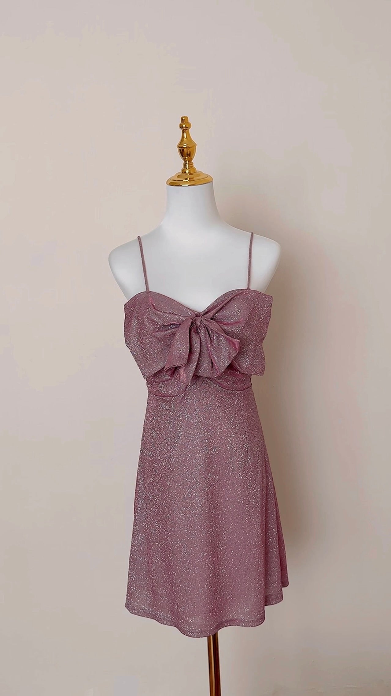 SPARKLY PINK DRESS