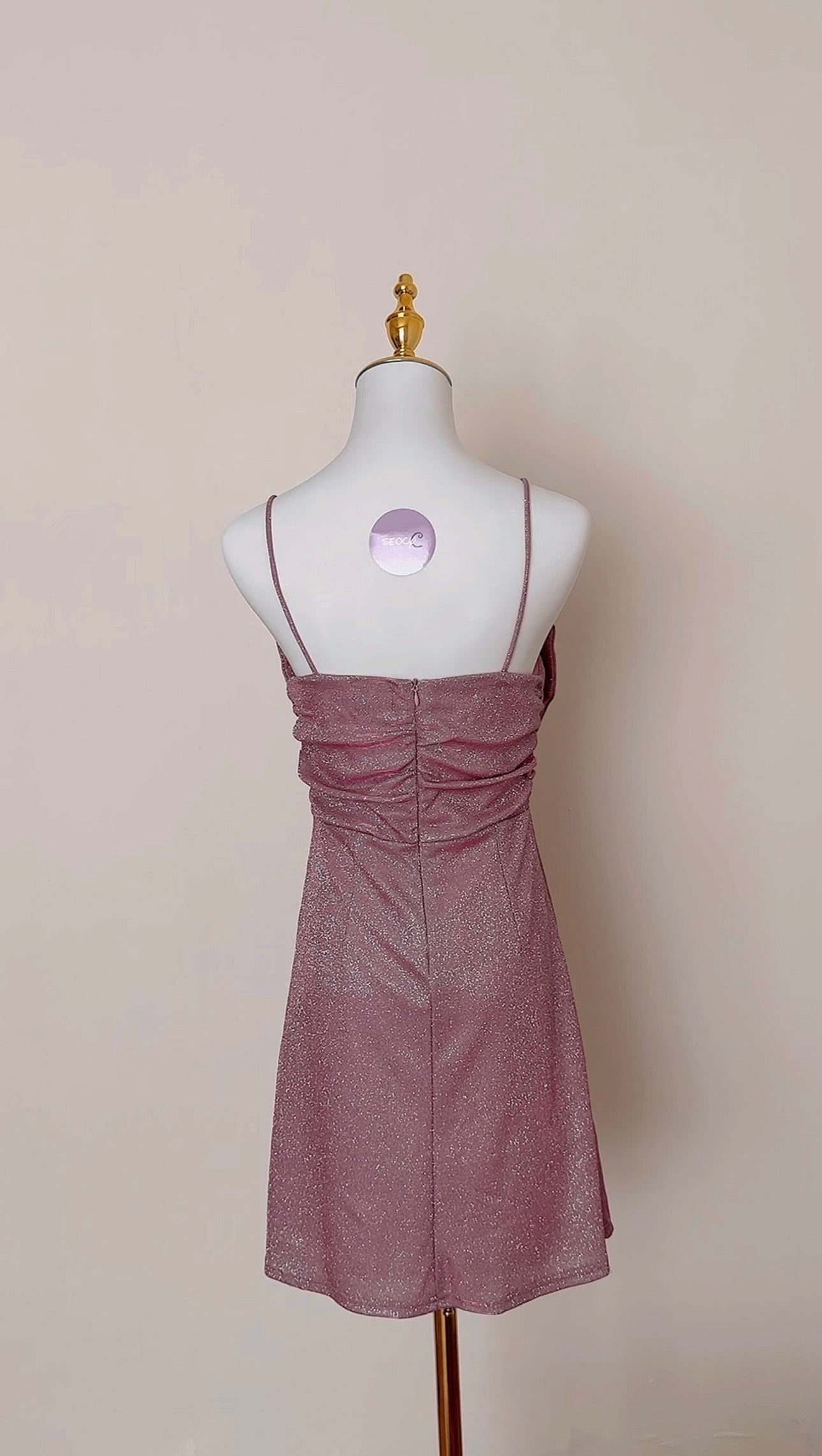 SPARKLY PINK DRESS