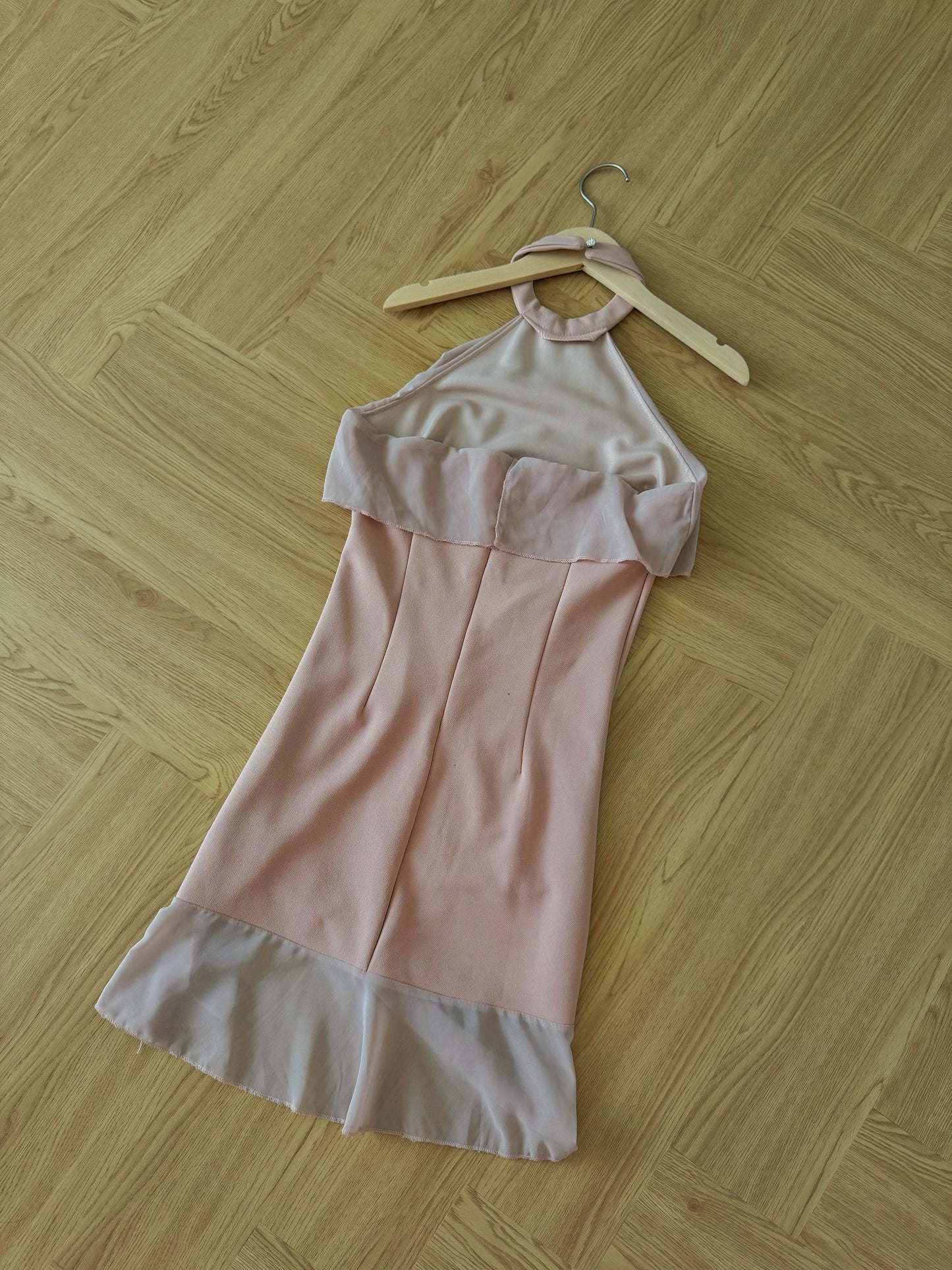DUSTY PINK SLEEVELESS DRESS