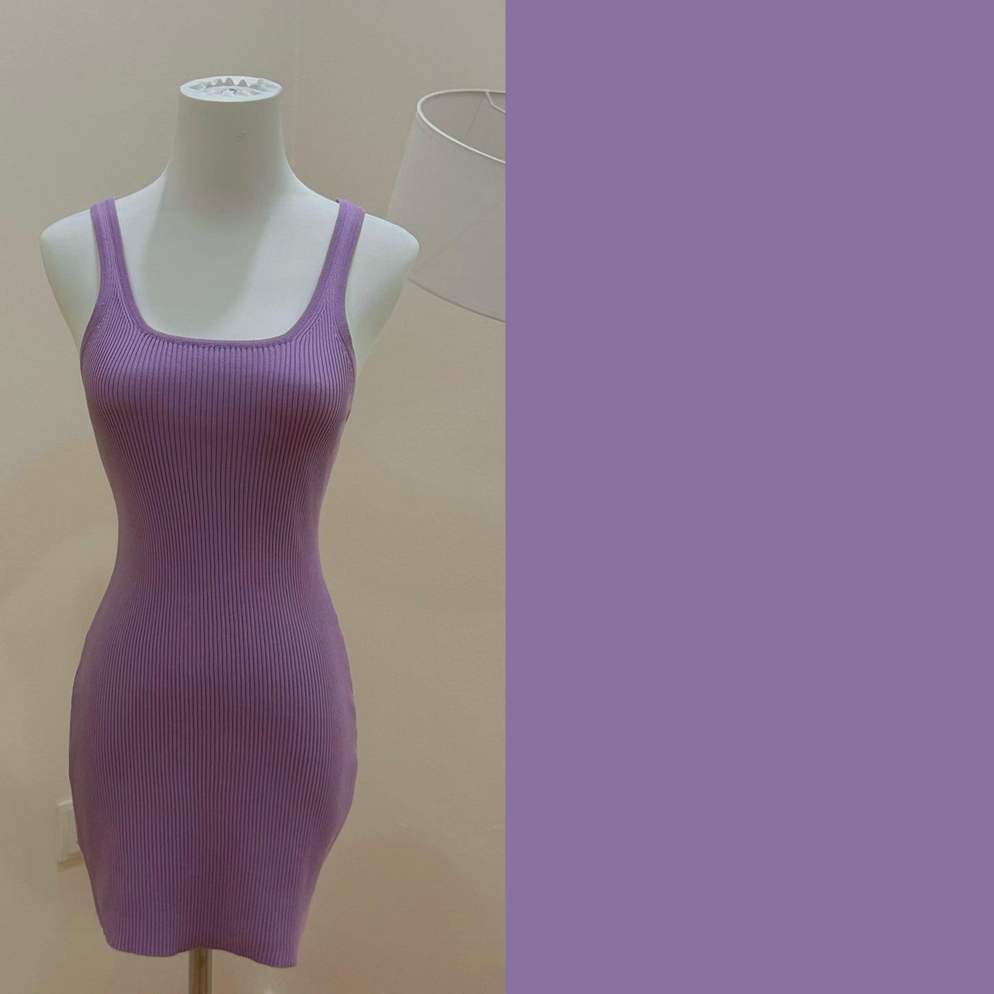 PURPLE MINI DRESS
