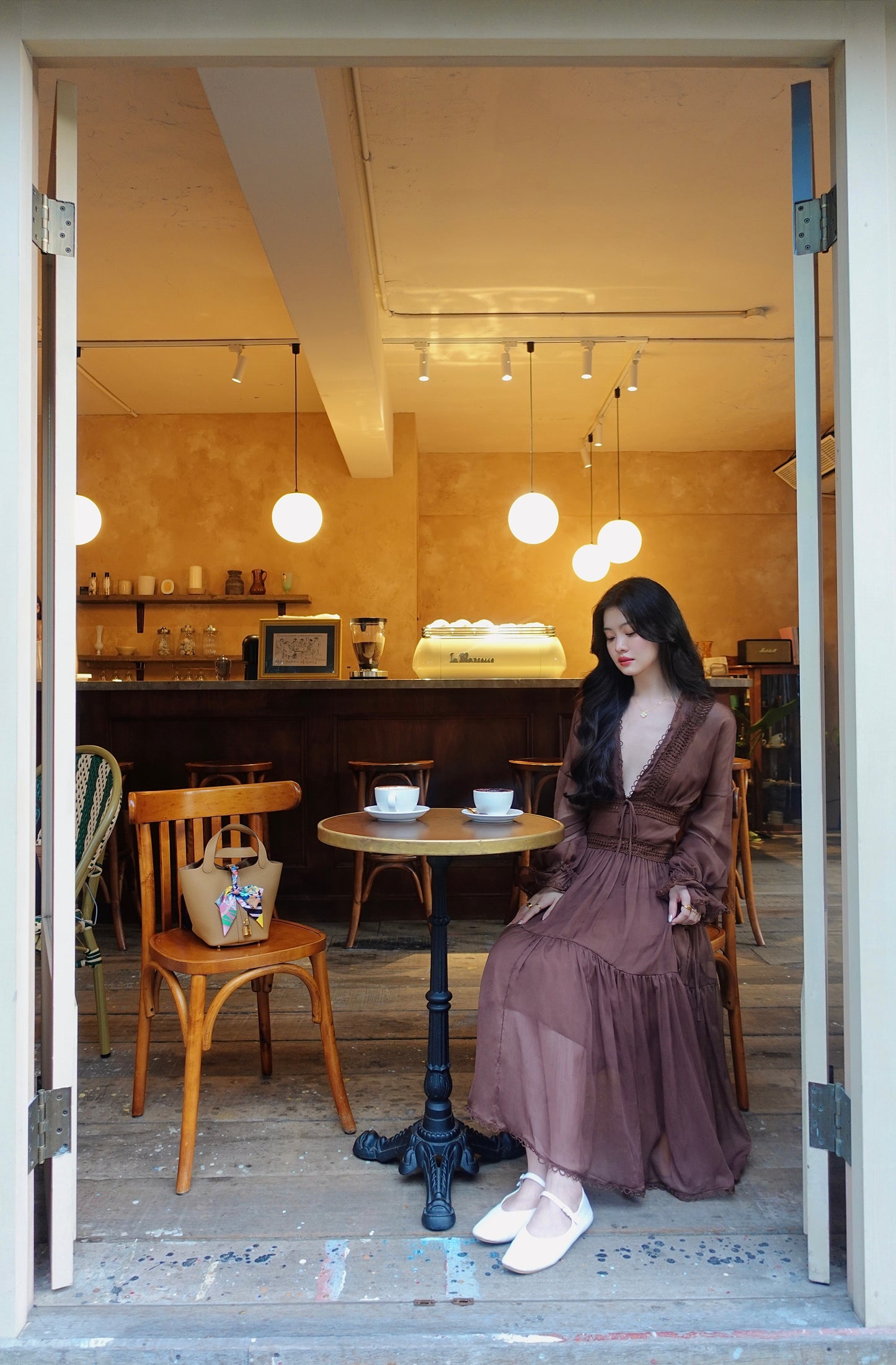 FRENCH LONG DRESS