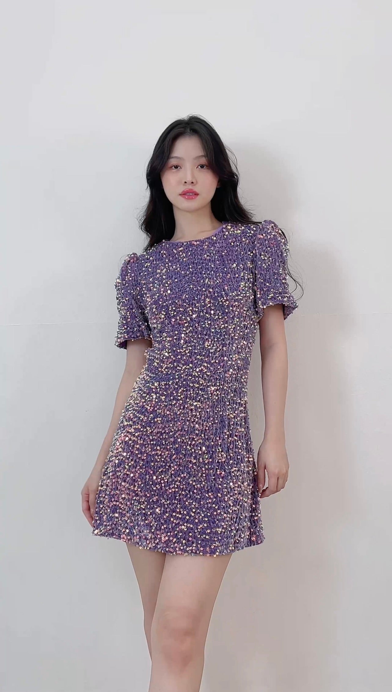 ELEGANT SEQUIN DRESS