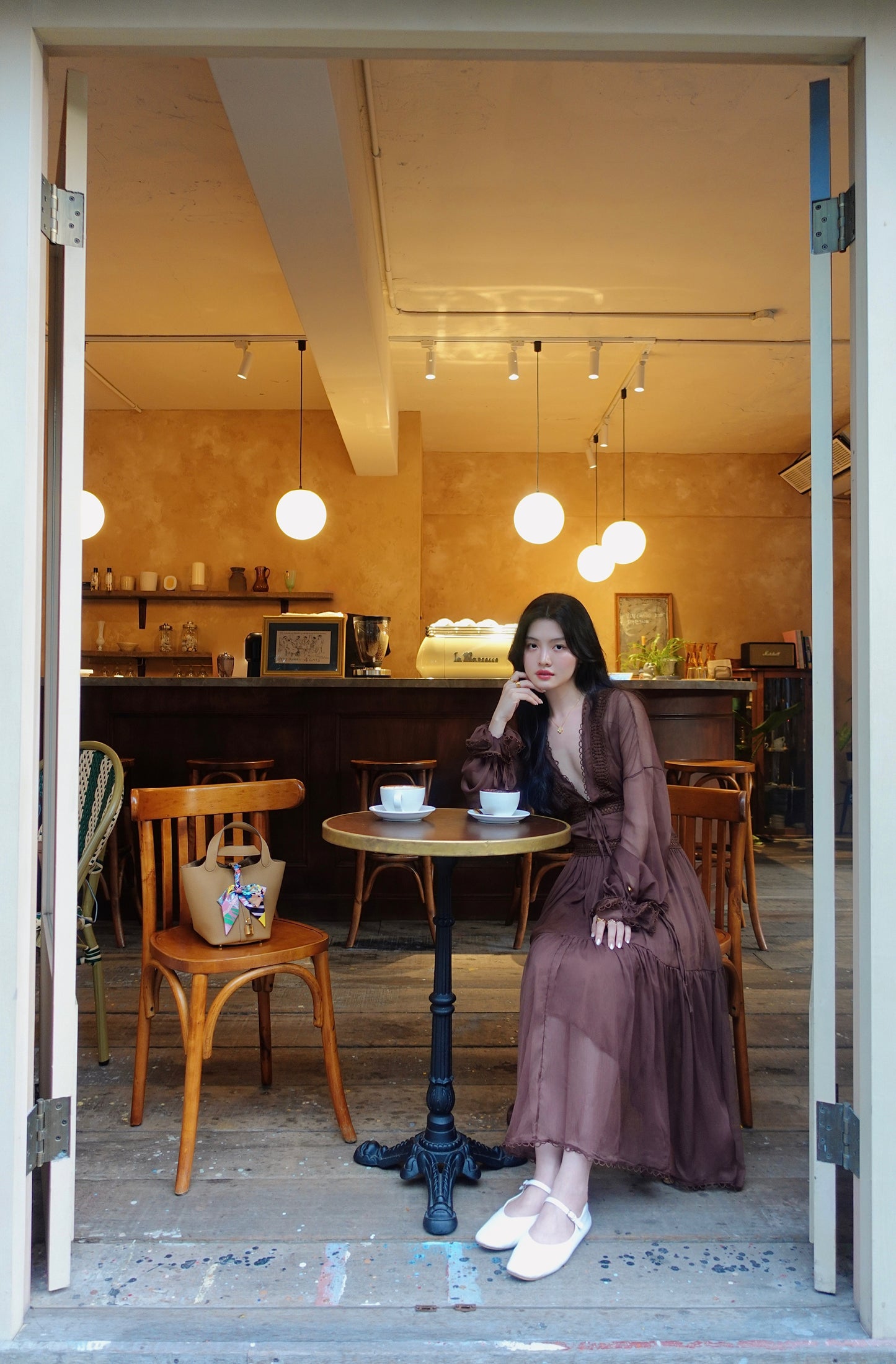 FRENCH LONG DRESS
