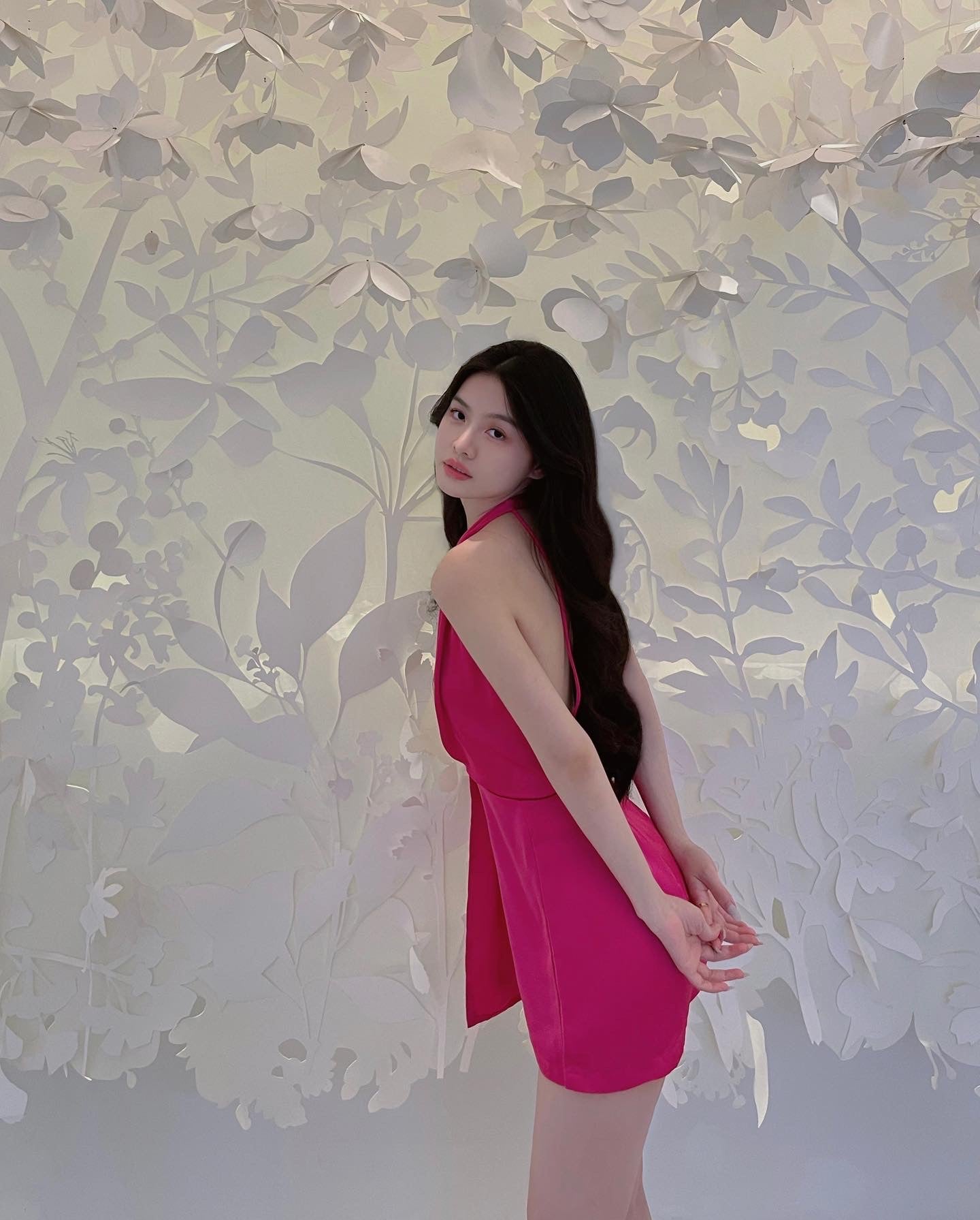 ROSE RED JUMPSUIT