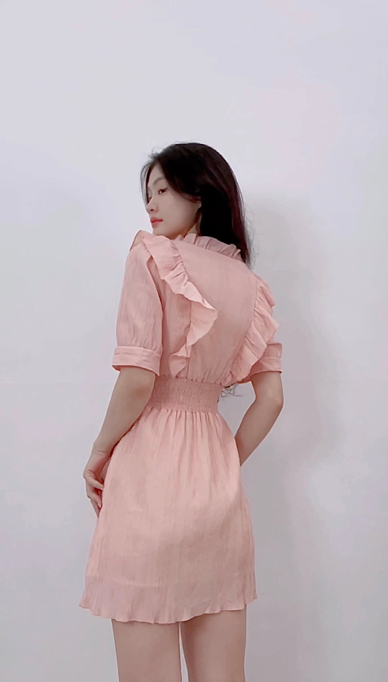 LIGHT PINK DRESS
