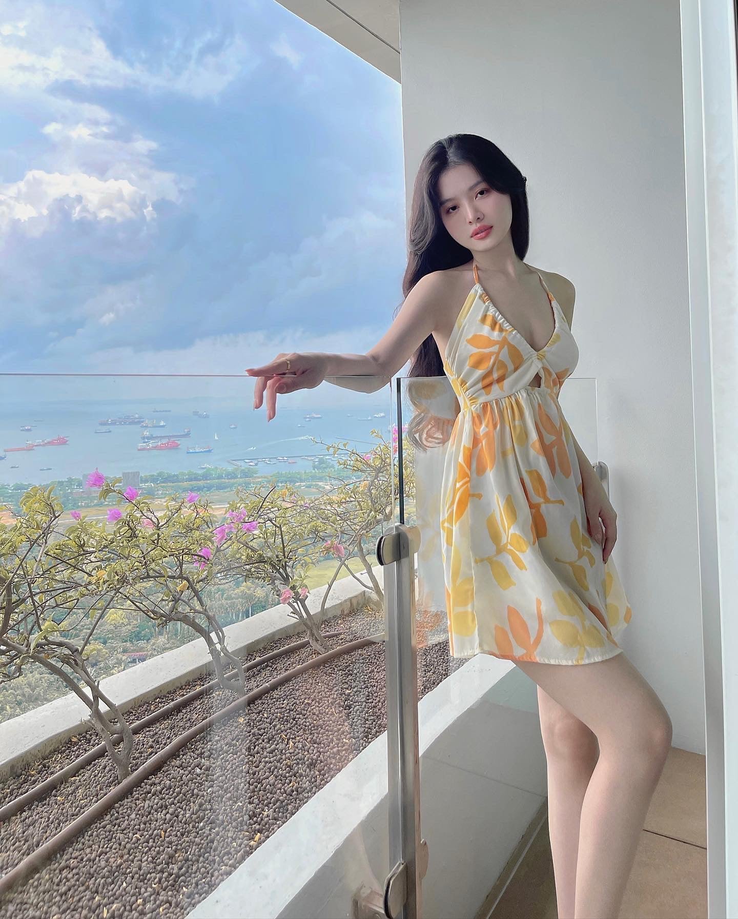 SUMMER DRESS FLORAL PRINTED