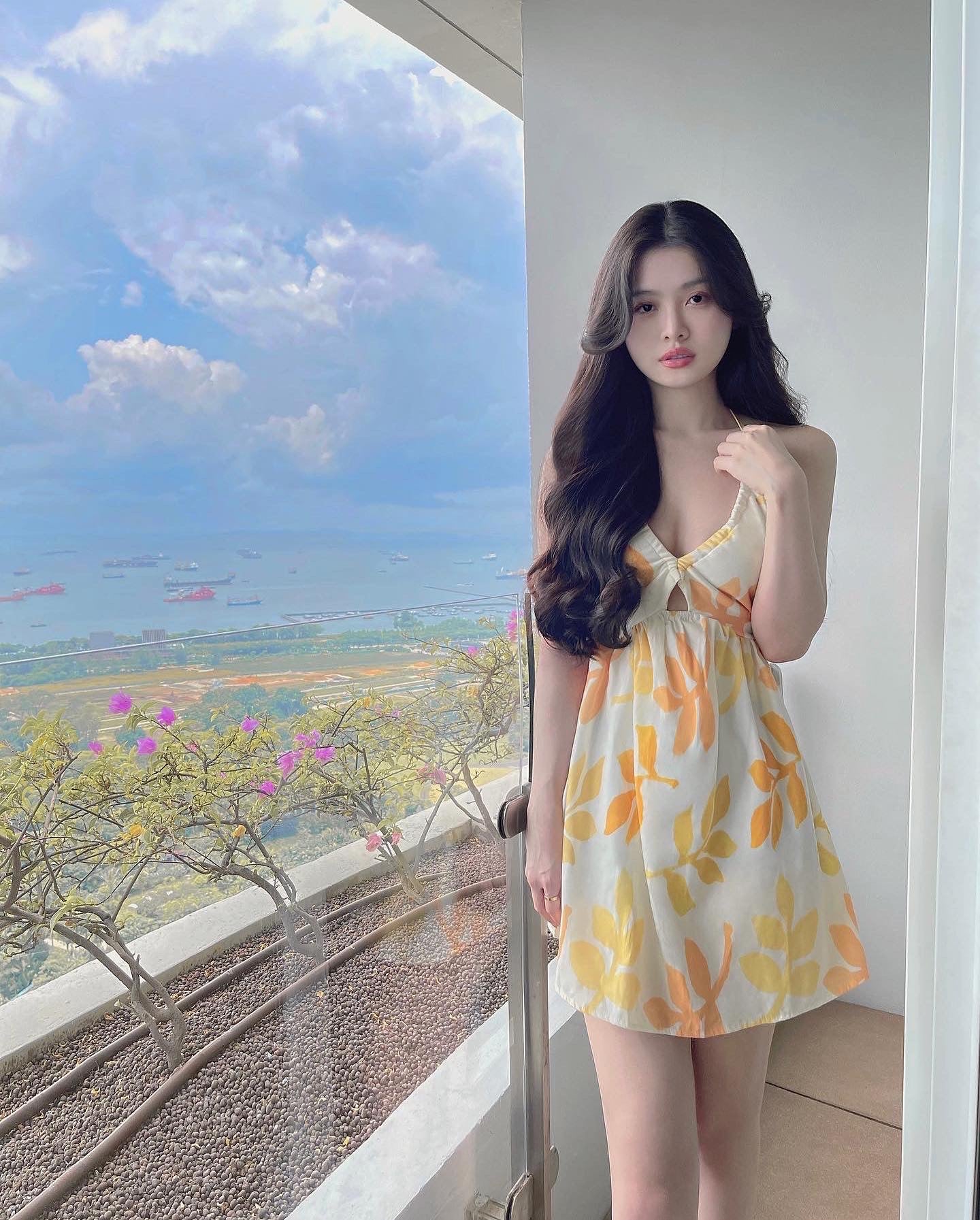 SUMMER DRESS FLORAL PRINTED