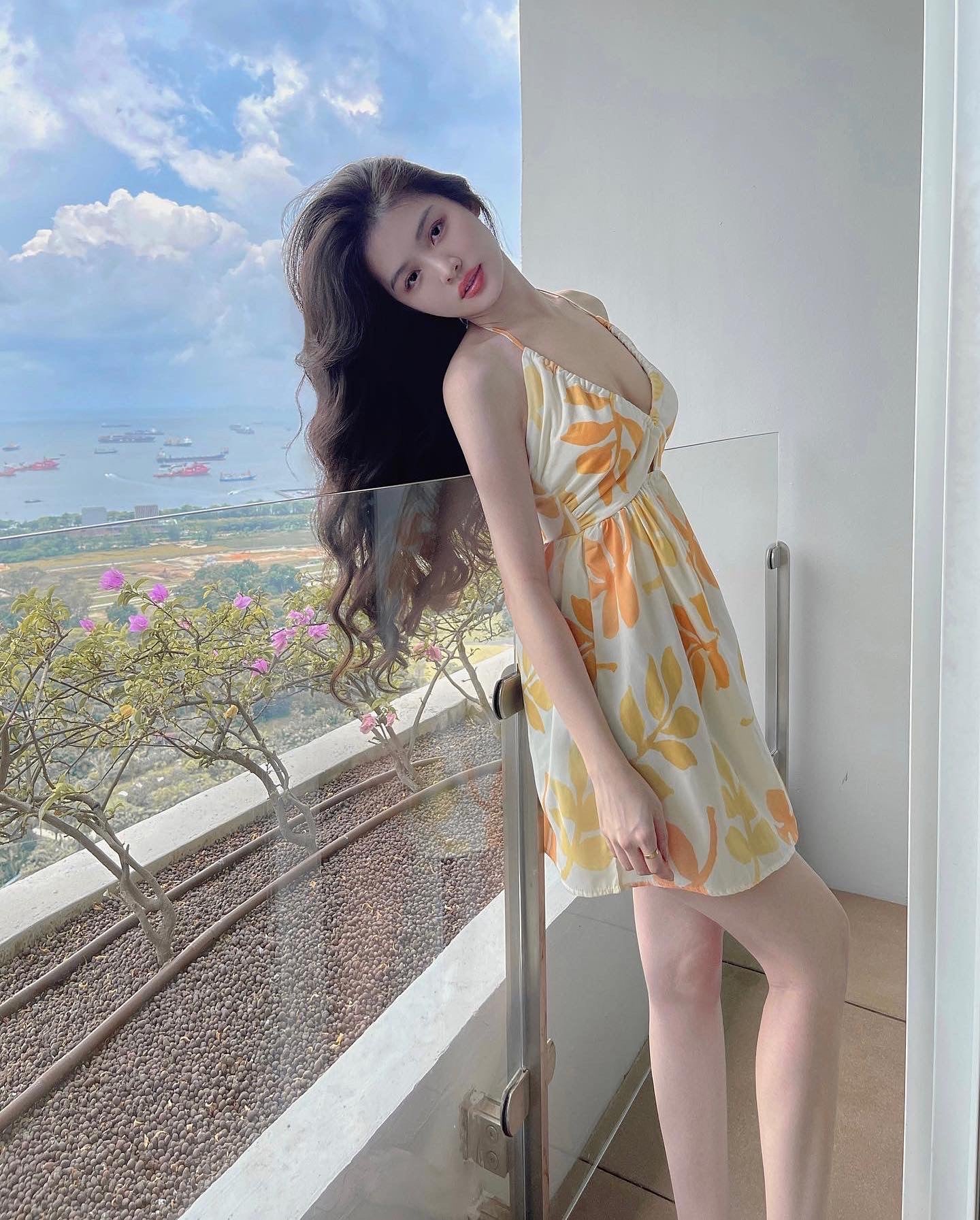SUMMER DRESS FLORAL PRINTED