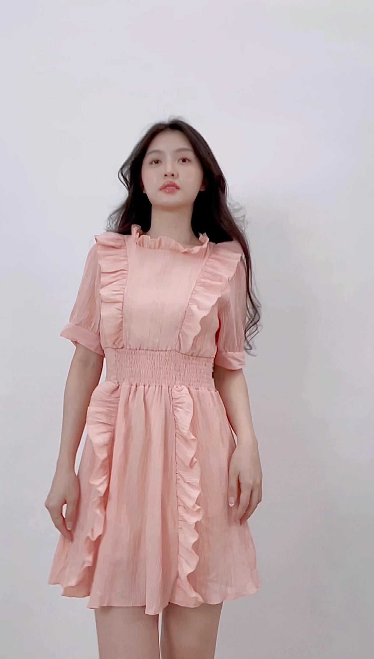 LIGHT PINK DRESS