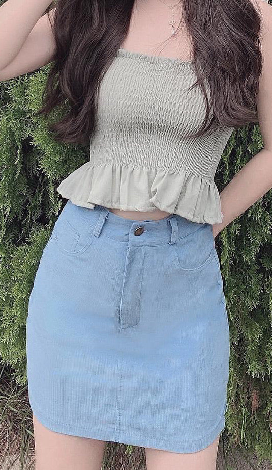 HIGH WAISTED SKIRT