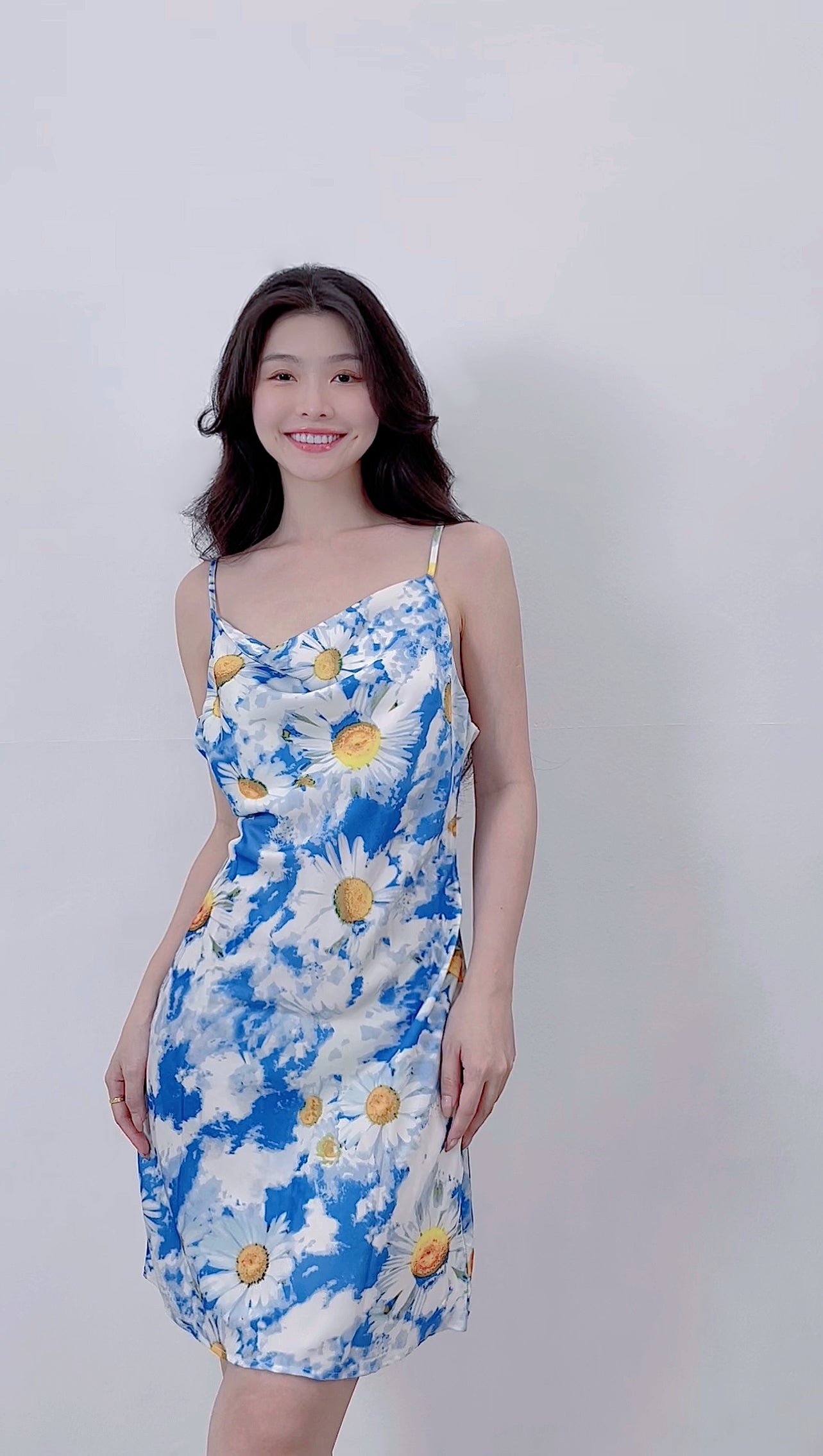 KOREA FLOWER PRINTED DRESS