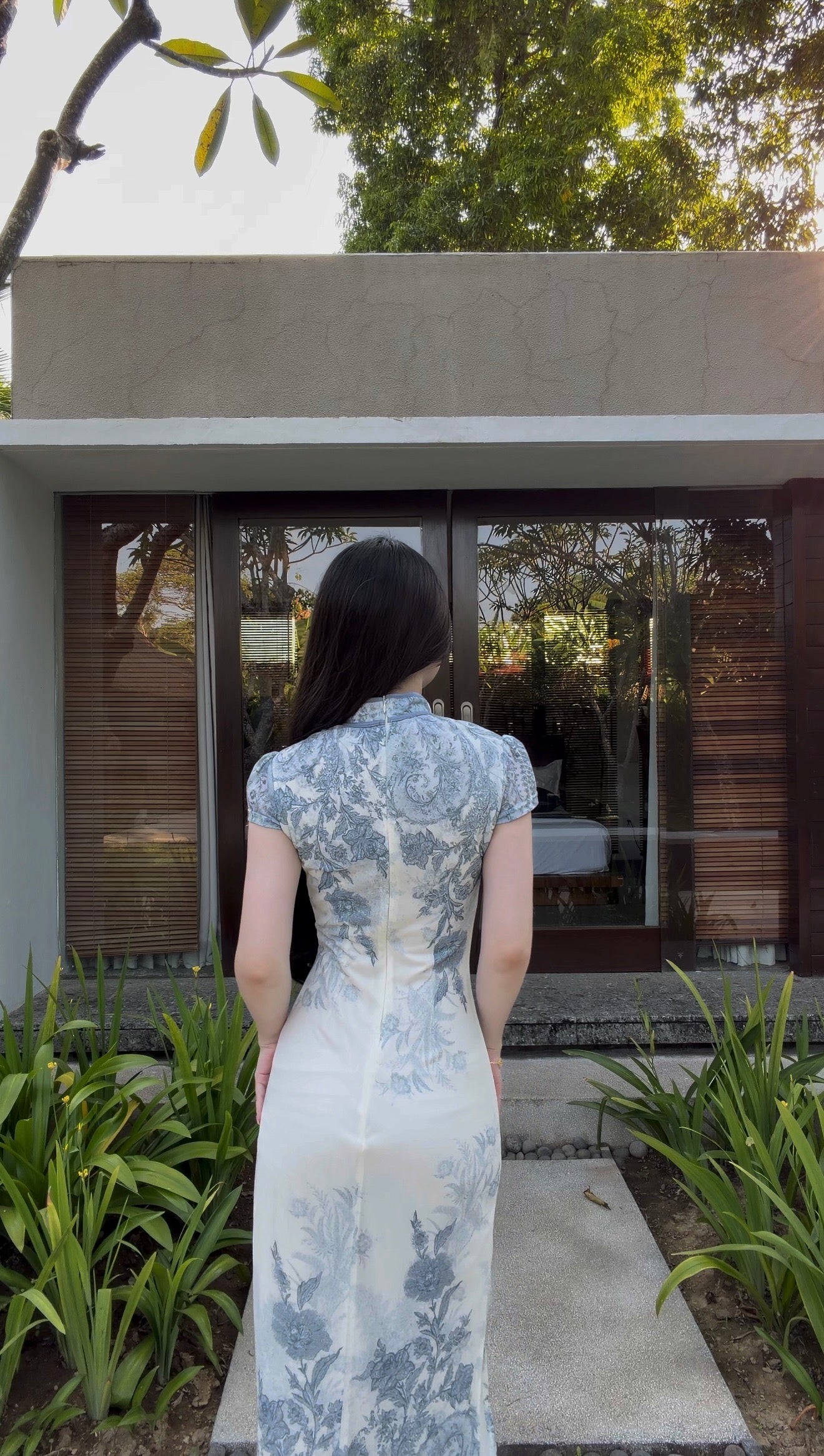 INK CHARM CLASSIC LONG CHEONGSAM 墨韵天成 SC1001