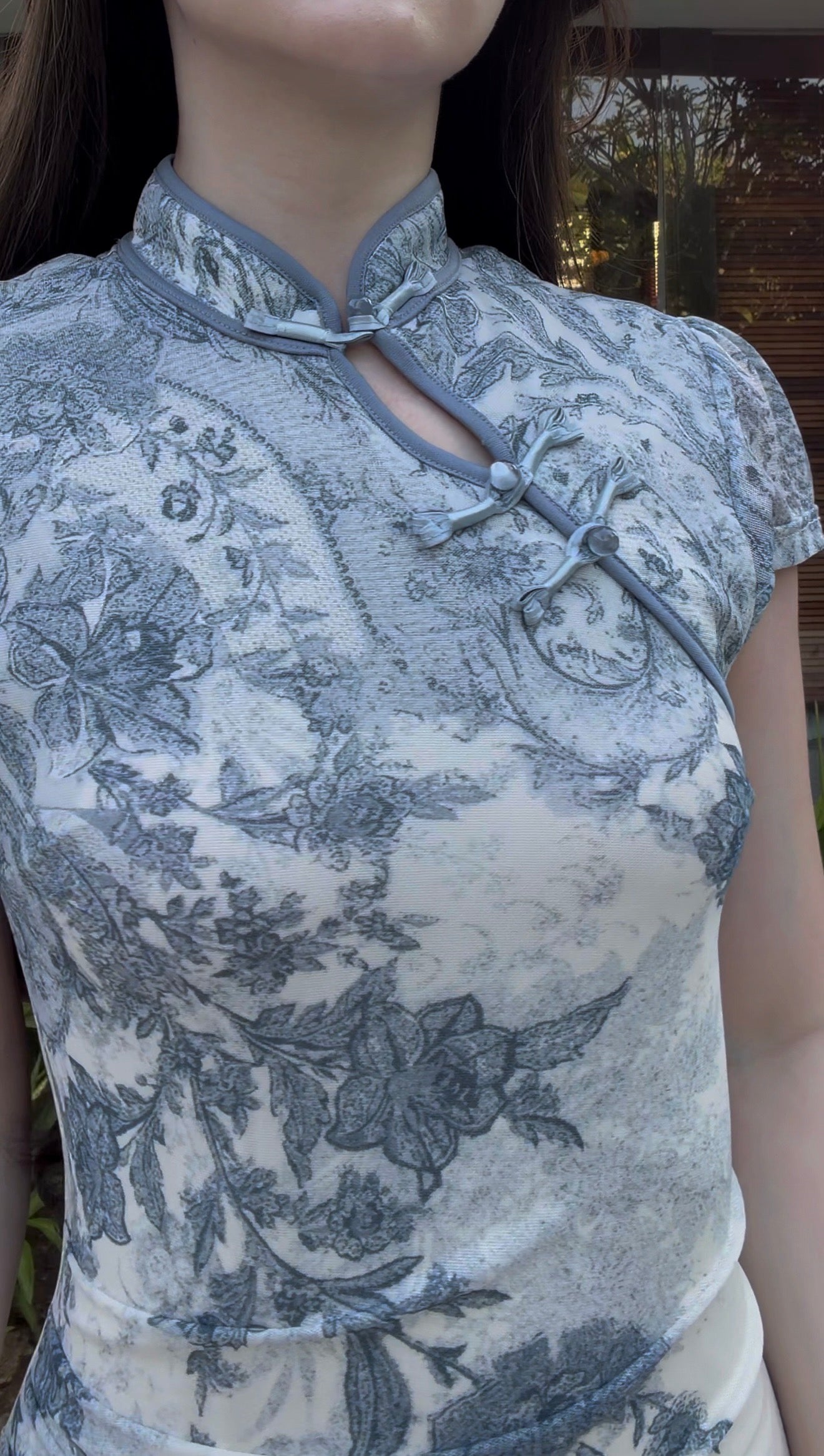 INK CHARM CLASSIC LONG CHEONGSAM 墨韵天成 SC1001