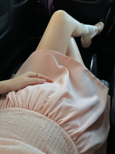 BALLET PINK LACE DRESS