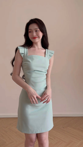 MINT GREEN SLEEVELESS DRESS