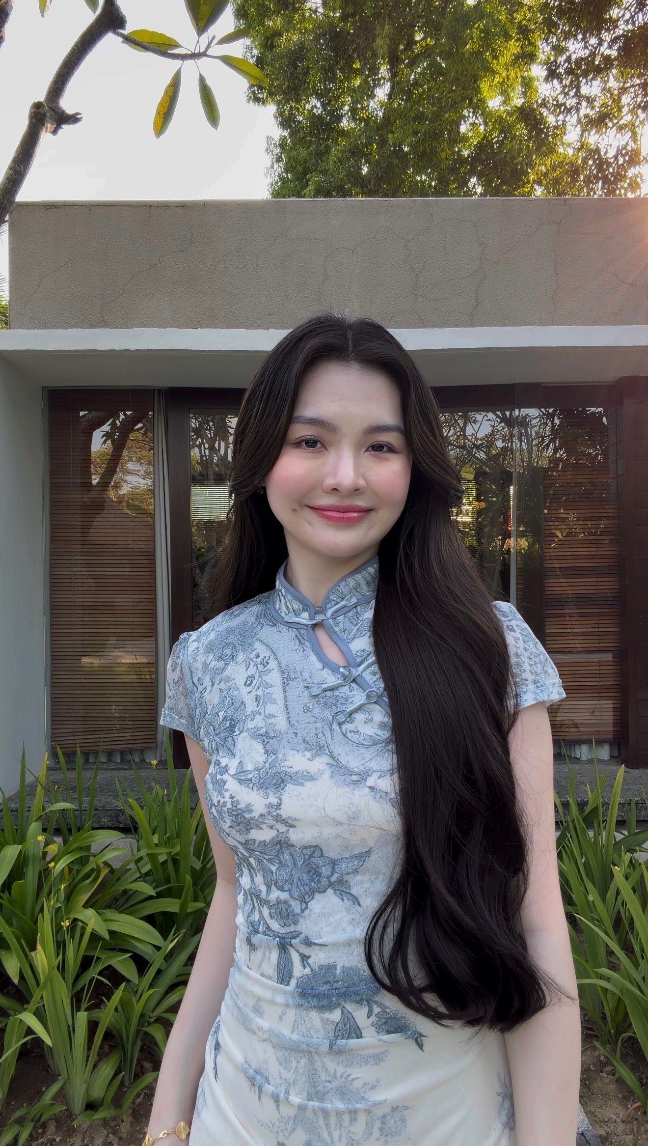 INK CHARM CLASSIC LONG CHEONGSAM 墨韵天成 SC1001