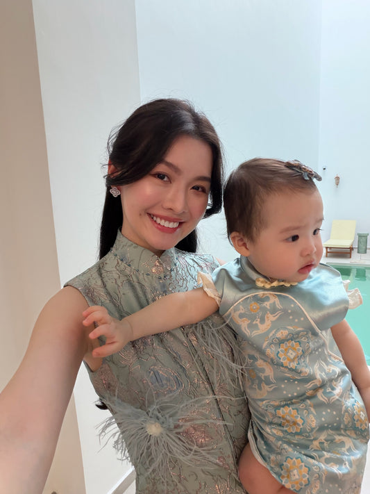 AZURE ELAN BABY CHEONGSAM 云水清韵