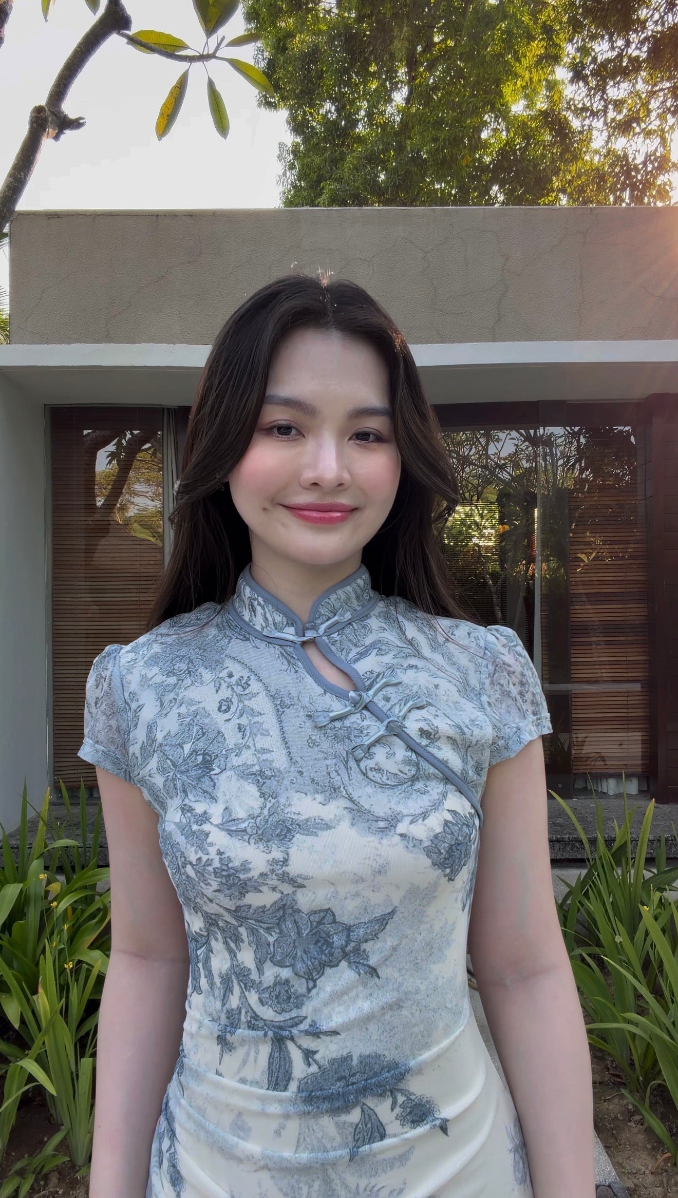 INK CHARM CLASSIC LONG CHEONGSAM 墨韵天成 SC1001