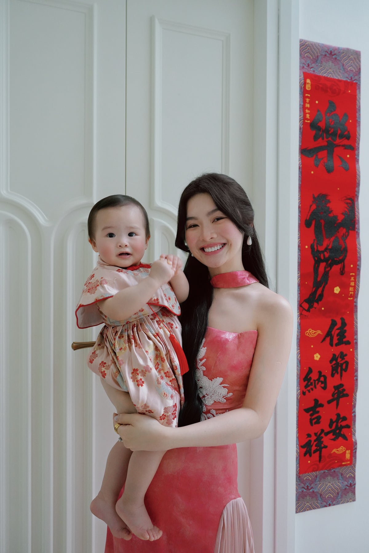 REGAL RED BABY CHEONGSAM 雍容华贵 BCSC002