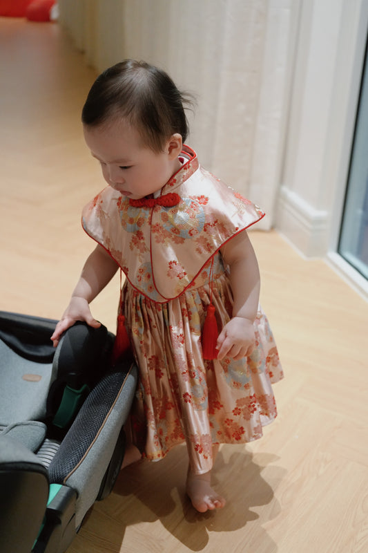 REGAL RED BABY CHEONGSAM 雍容华贵 BCSC002