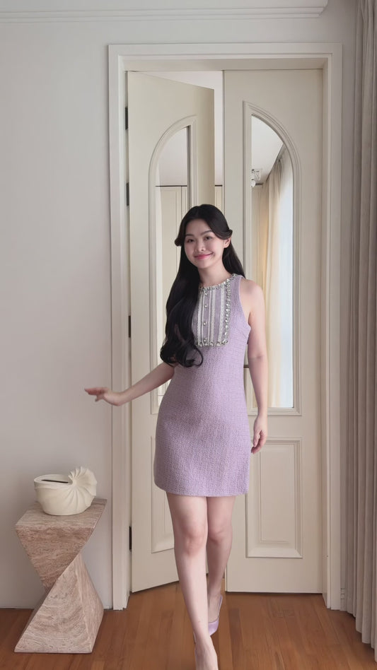 CHANEL-INSPIRED MINI DRESS