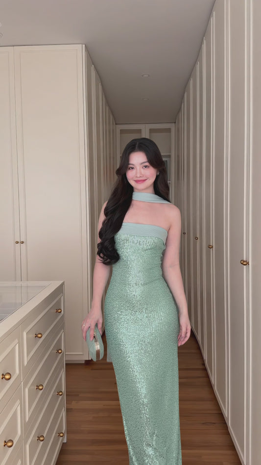 EMERALD MERMAID DRESS