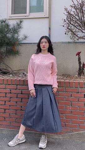 KOREA A-TYPE LONG SKIRT