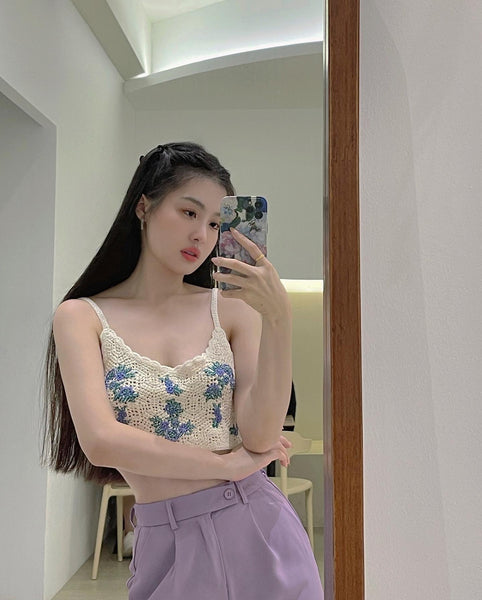 KOREA EMBROIDERY TOP