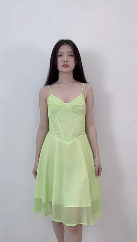 POLYESTER BONING DRESS