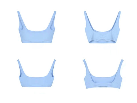 SPORT BRAS BLUE&WHITE