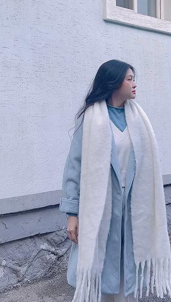 KOREA LIGHT BLUE COAT